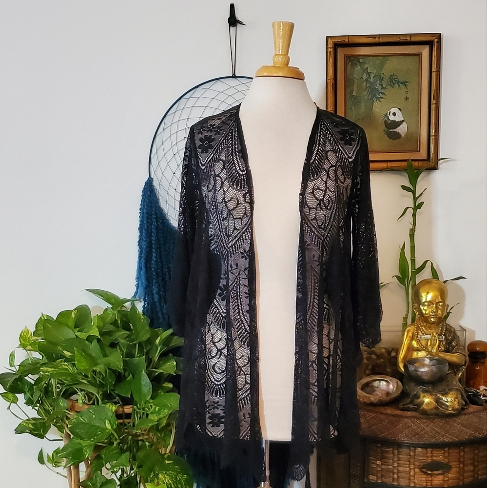 Lace cardigan